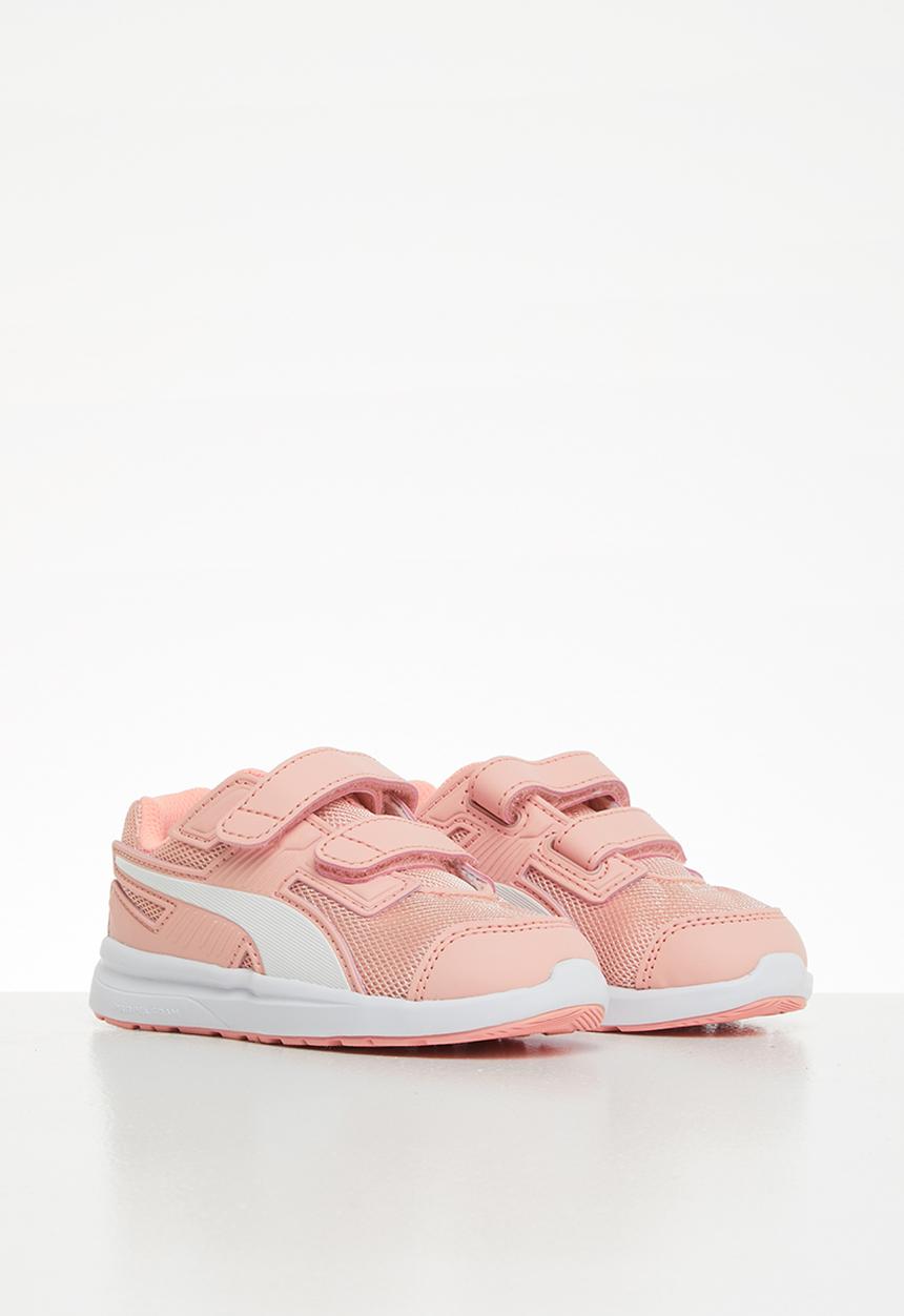 PUMA - Escaper mesh v infant - peach bud/white