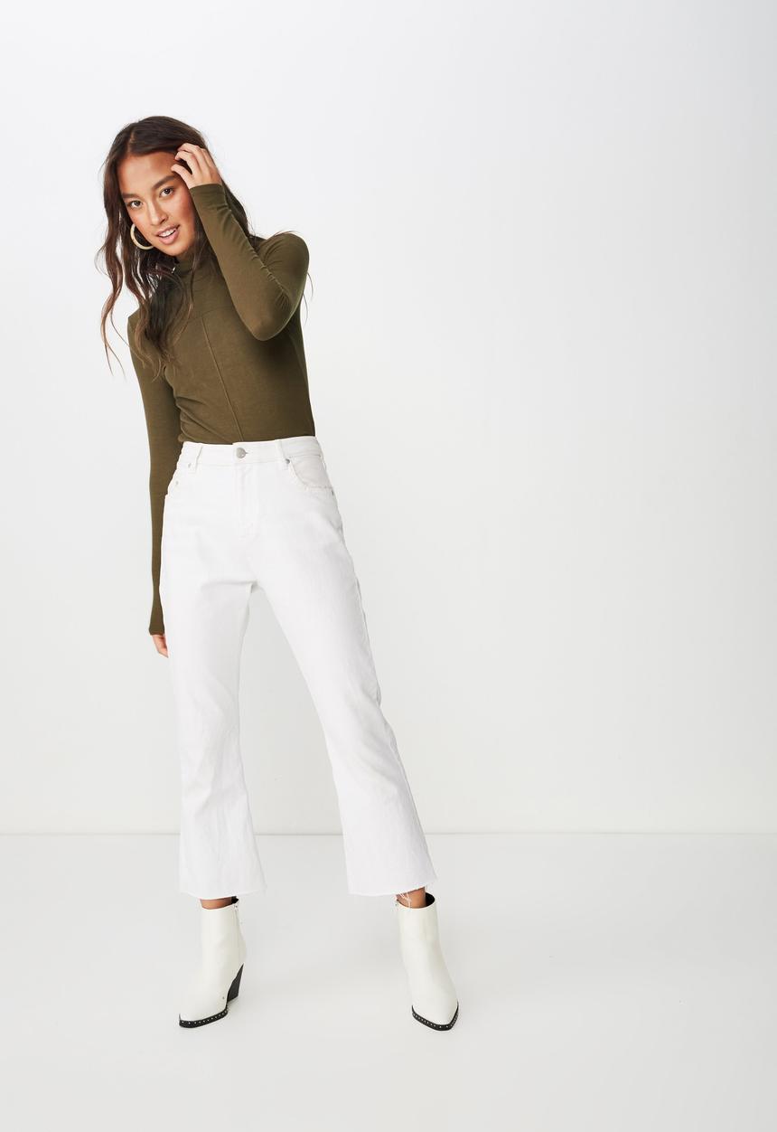 Cotton On - Haze long sleeve top - green 