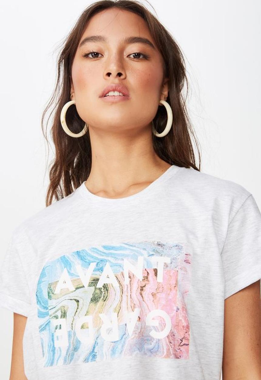 Cotton On - Classic arts tee - grey 