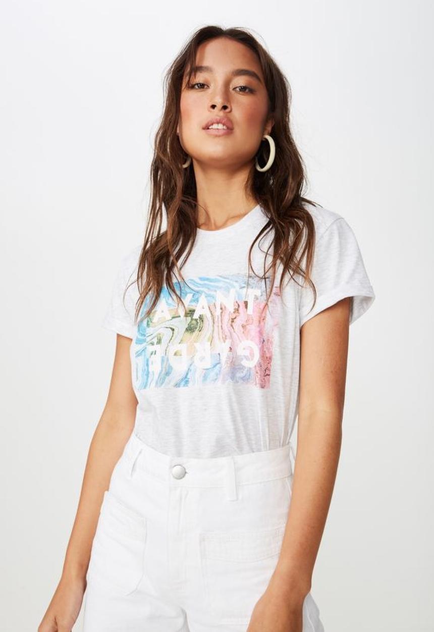 Cotton On - Classic arts tee - grey 