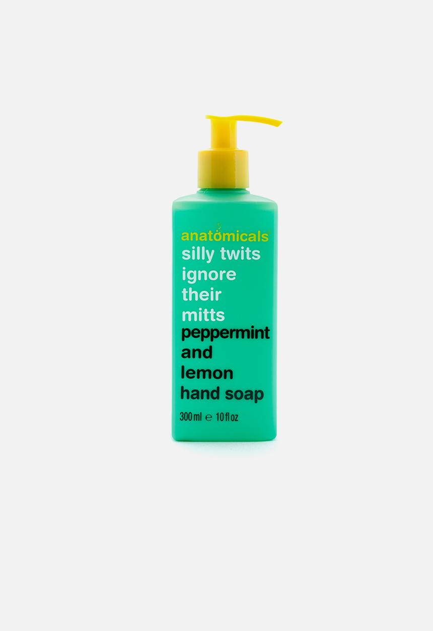 anatomicals - Silly twits ignore their mitts - peppermint and lemon hand soap