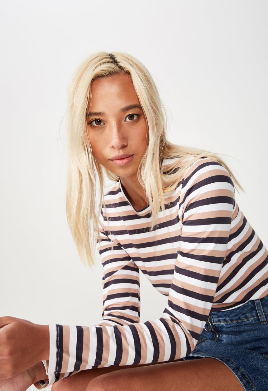 Cotton On - Everyday long sleeve top - multi 