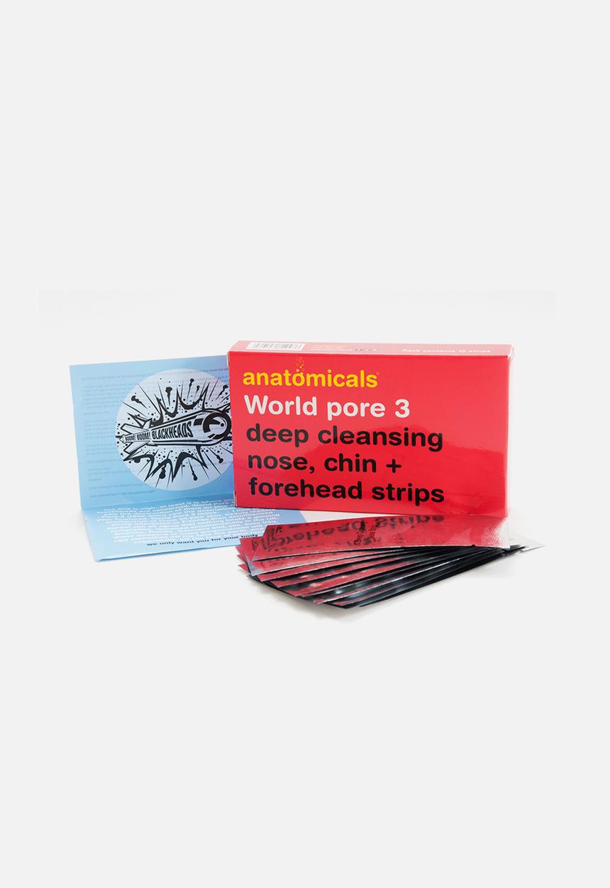 anatomicals - World Pore 3 Deep Cleansing Nose, Chin + Forehead Strips