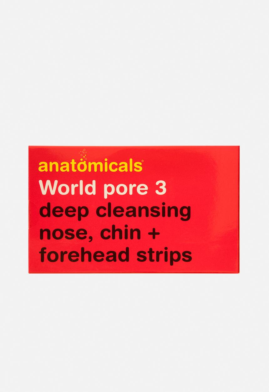anatomicals - World Pore 3 Deep Cleansing Nose, Chin + Forehead Strips
