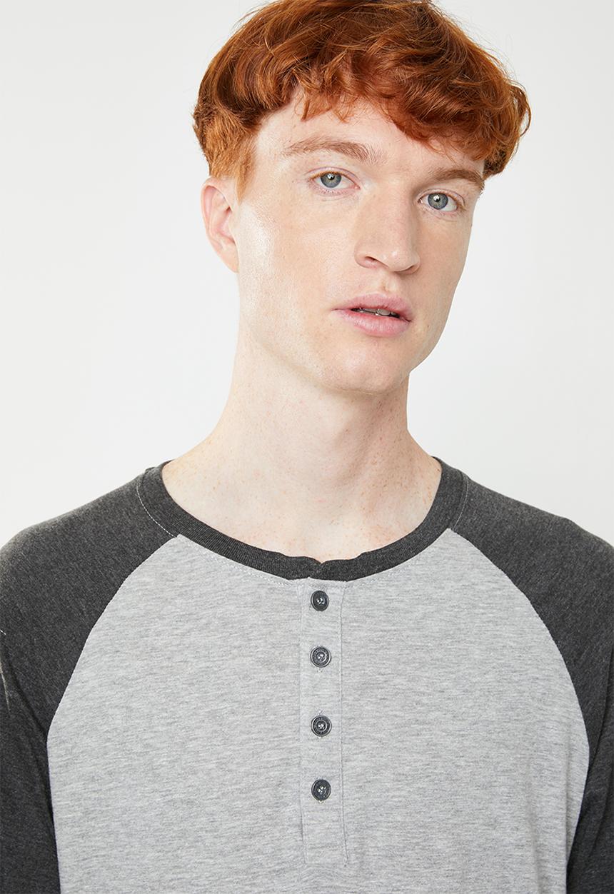 Brave Soul - Rasmus tee - grey
