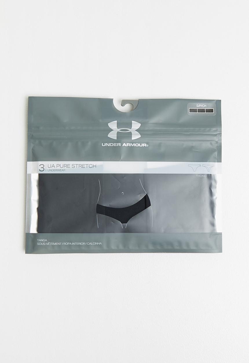 Under Armour - PS Thong 3pack - black