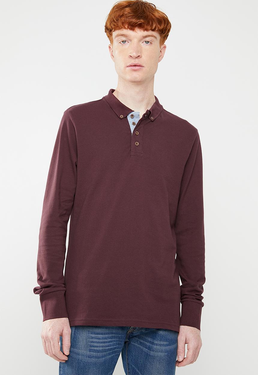 Brave Soul - Lincoln golfer - burgundy