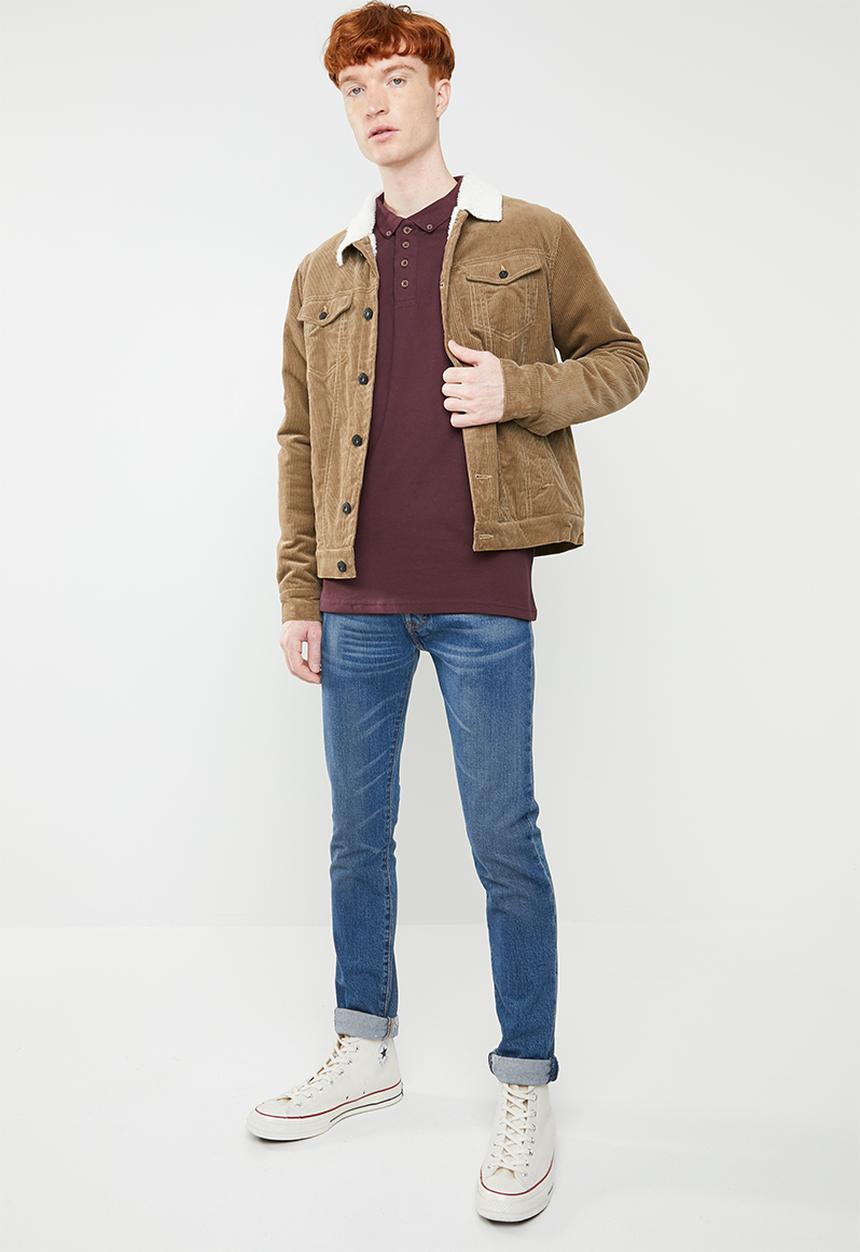 Brave Soul - Lincoln golfer - burgundy