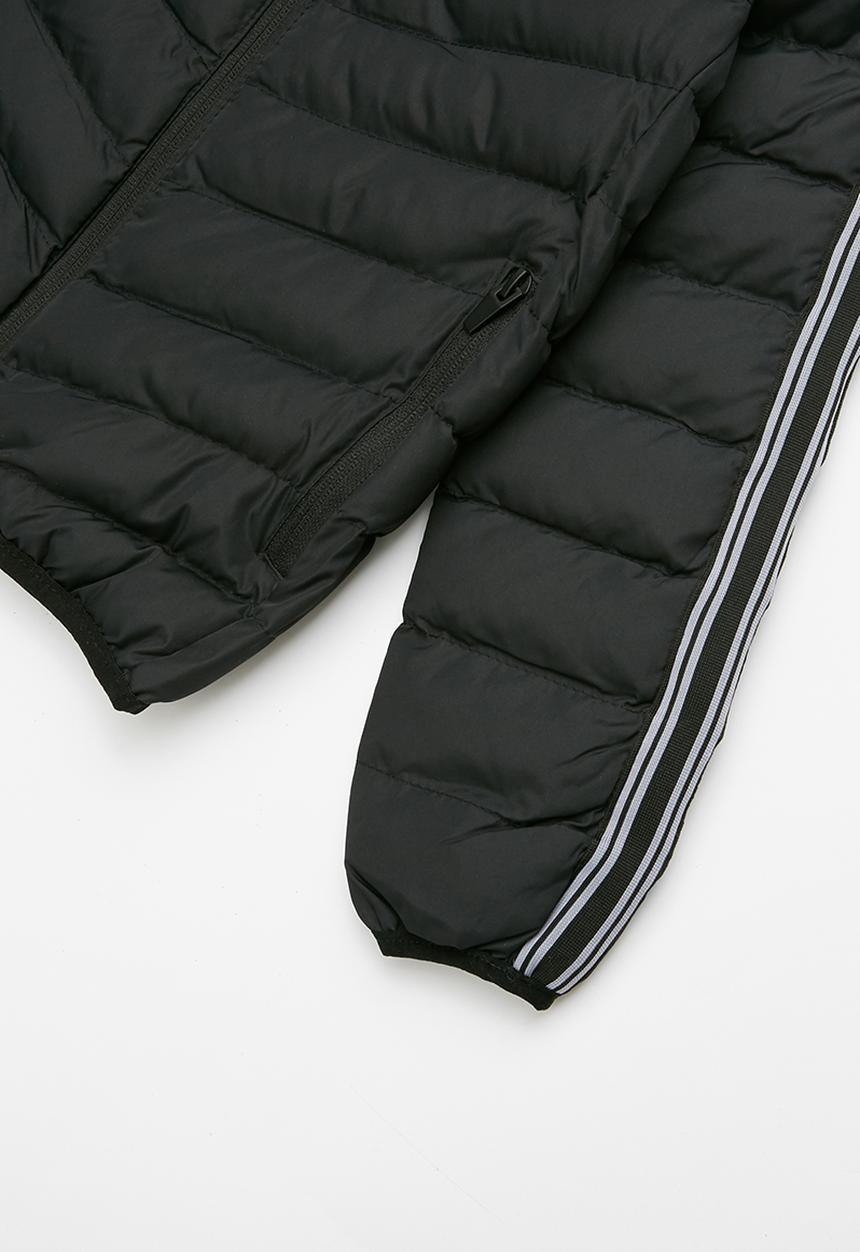 Brave Soul - Boys padded hooded jacket - black