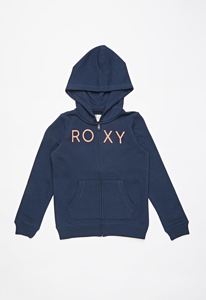 Roxy - Green palma hoodie - navy