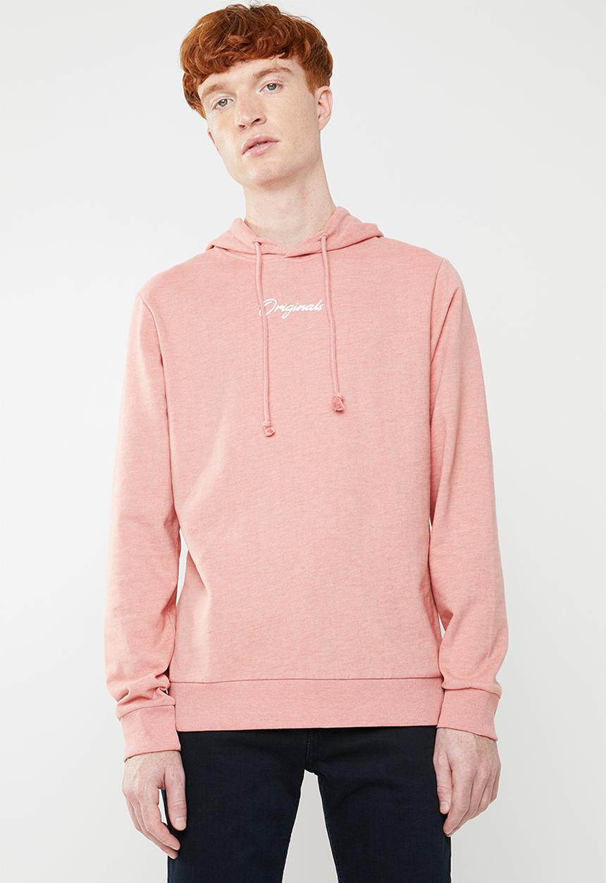 Jack & Jones - Newgalion sweat hoodie - pink