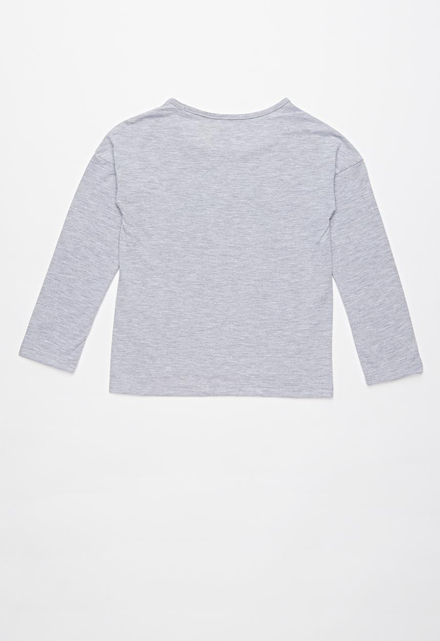 Roxy - Mermaid feeling long sleeve tee - grey