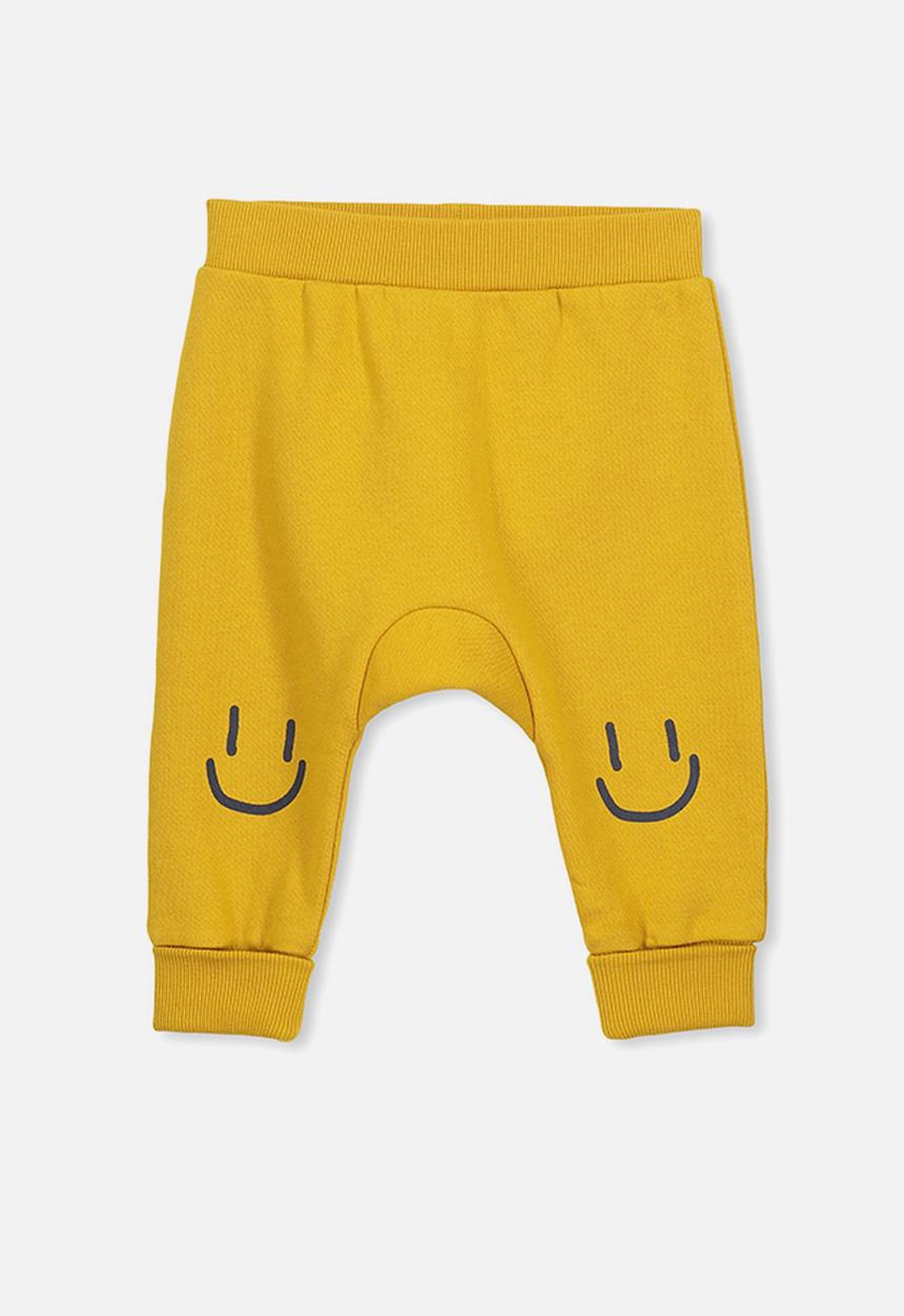 Cotton On - Charlie trackpant - yellow & black