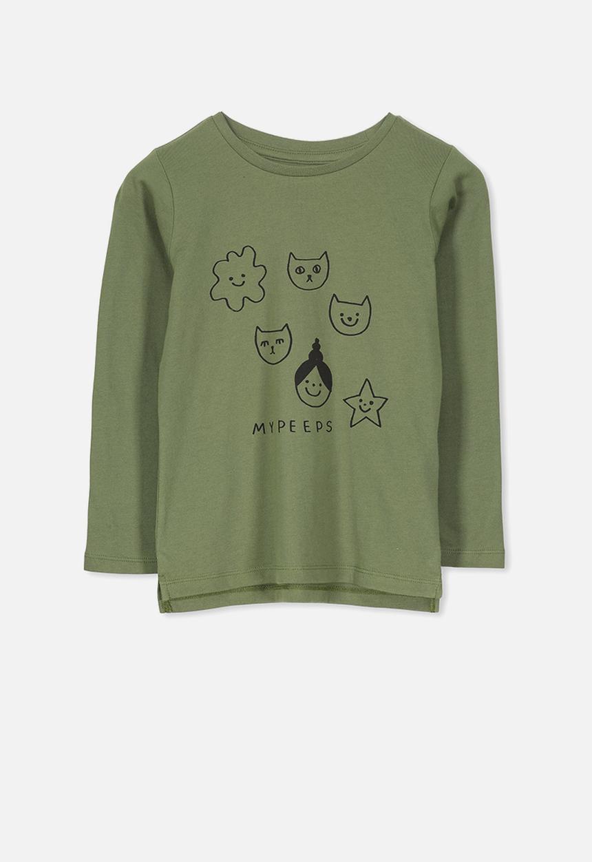 Cotton On - Penelope long sleeve top - green