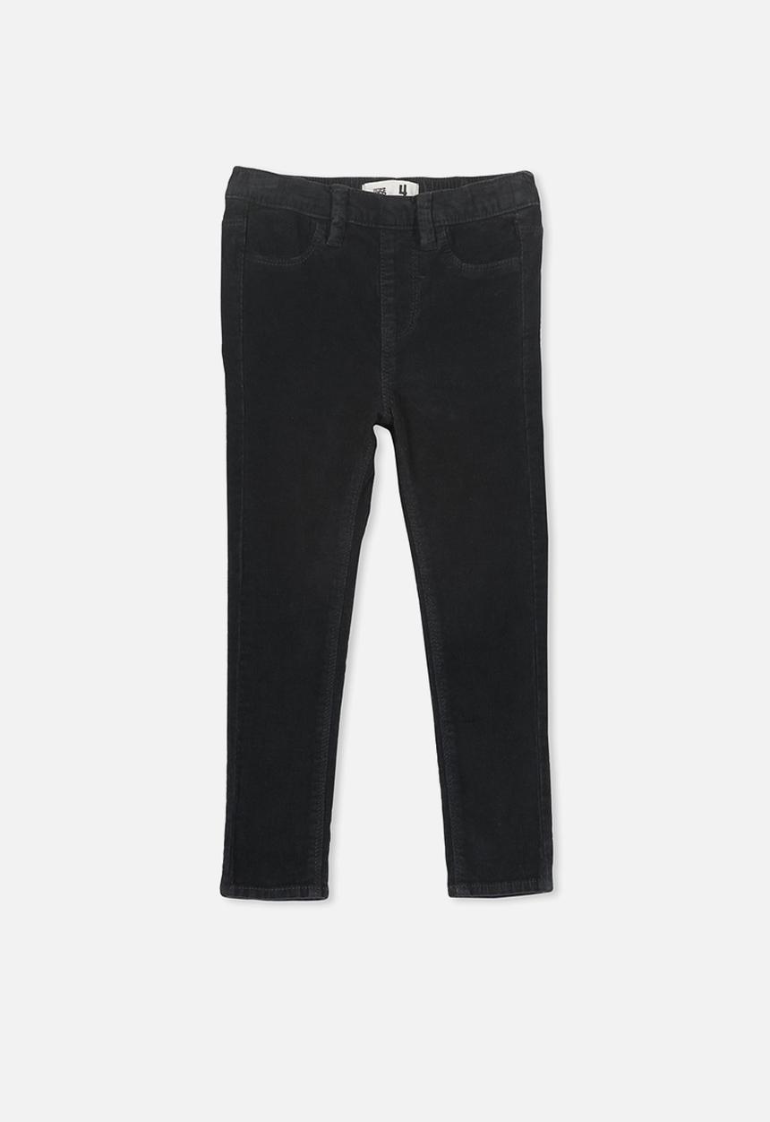 Cotton On - Jordan cord jegging - black
