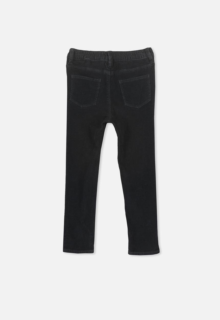 Cotton On - Jordan cord jegging - black