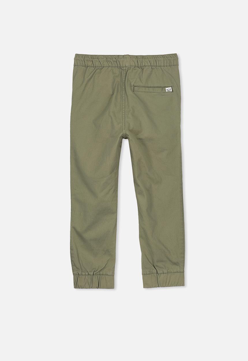 Cotton On - Logan cuffed pant - khaki