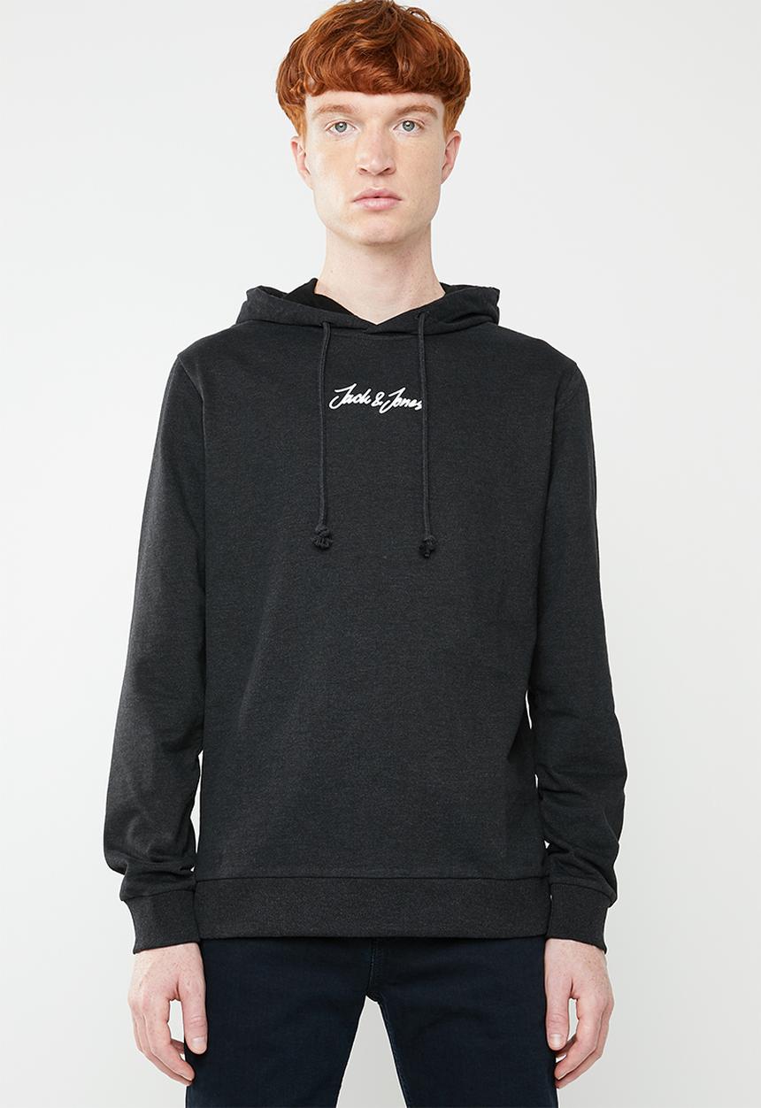 Jack & Jones - Newgalion sweat hoodie - black