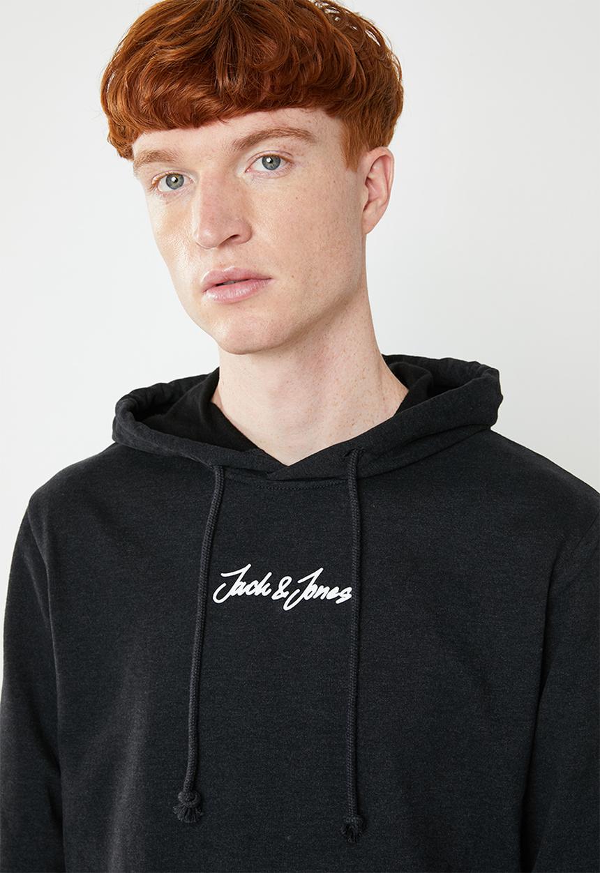 Jack & Jones - Newgalion sweat hoodie - black