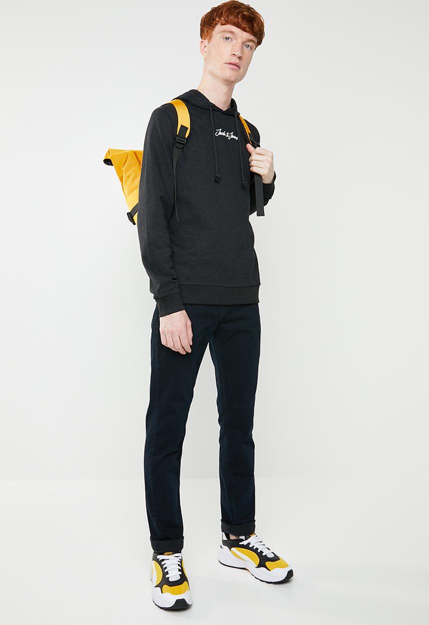 Jack & Jones - Newgalion sweat hoodie - black