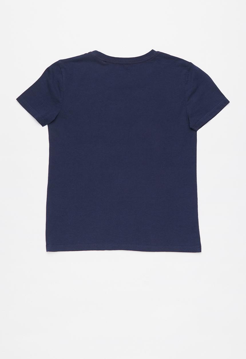 GUESS - Short sleeve guess platisol tee - navy