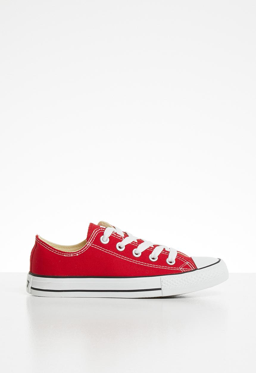 SOVIET - Viper youth low cut sneaker - red