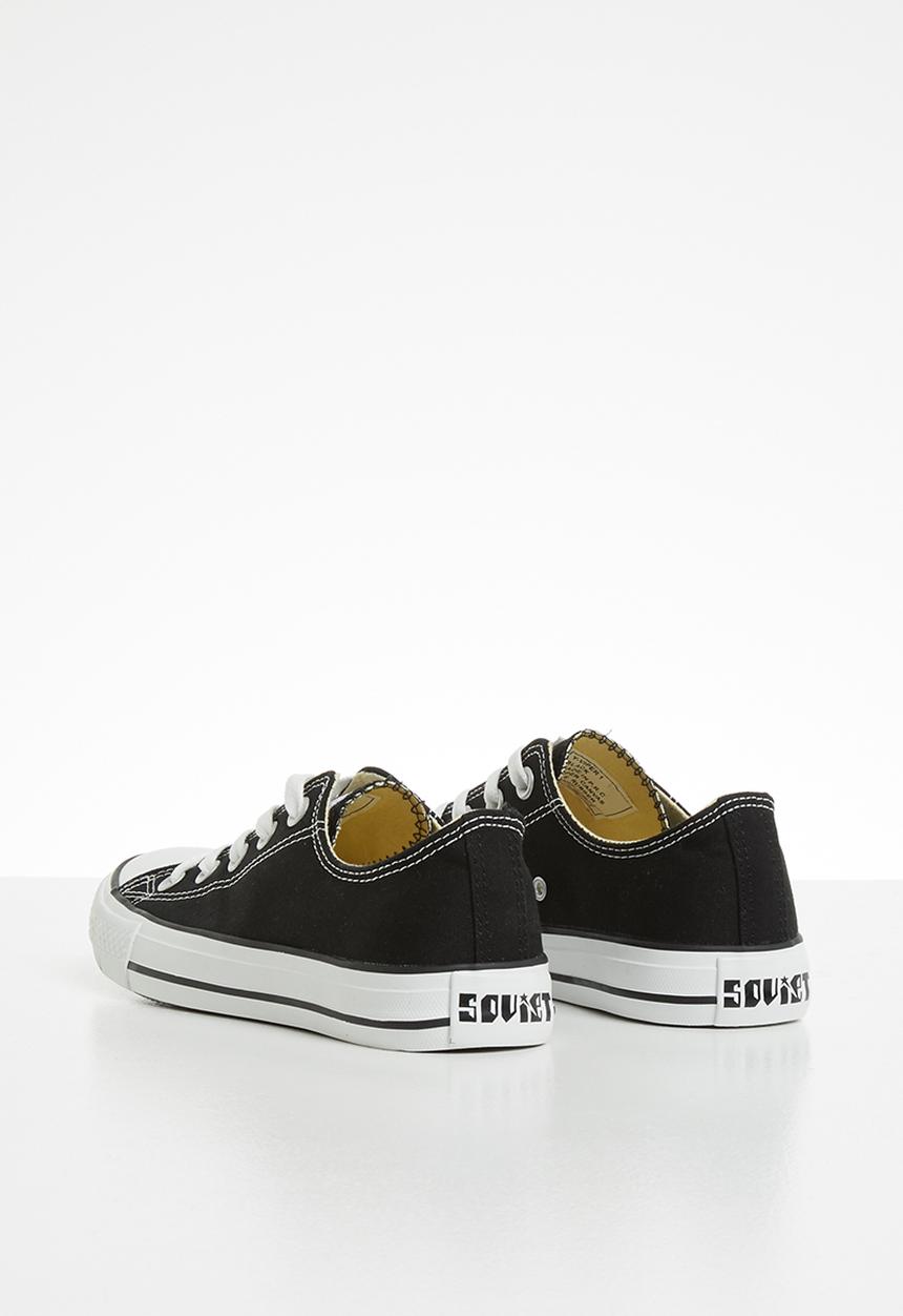 SOVIET - Viper youth low cut sneaker - black