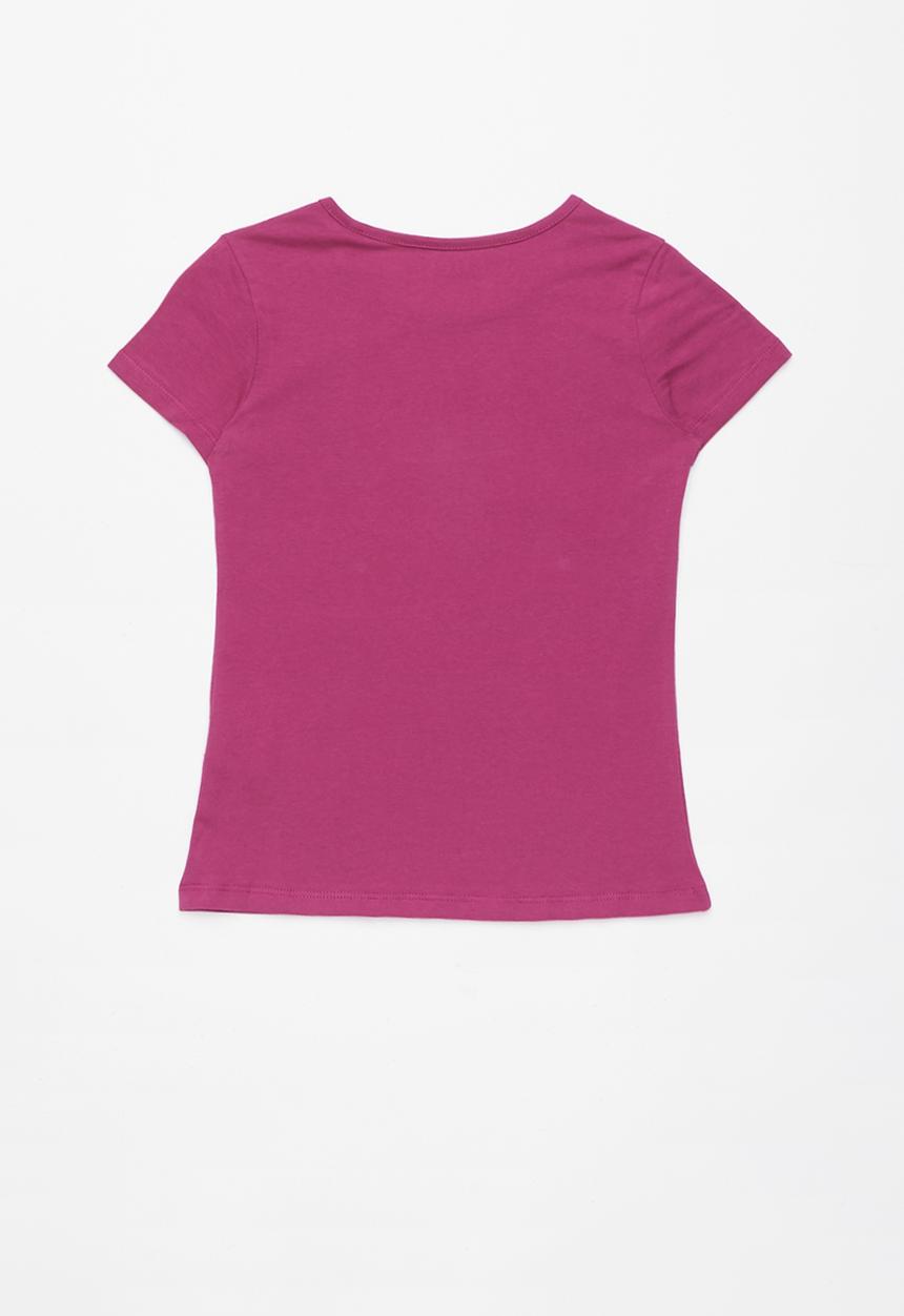 GUESS - Short sleeve guess girl tee - purple