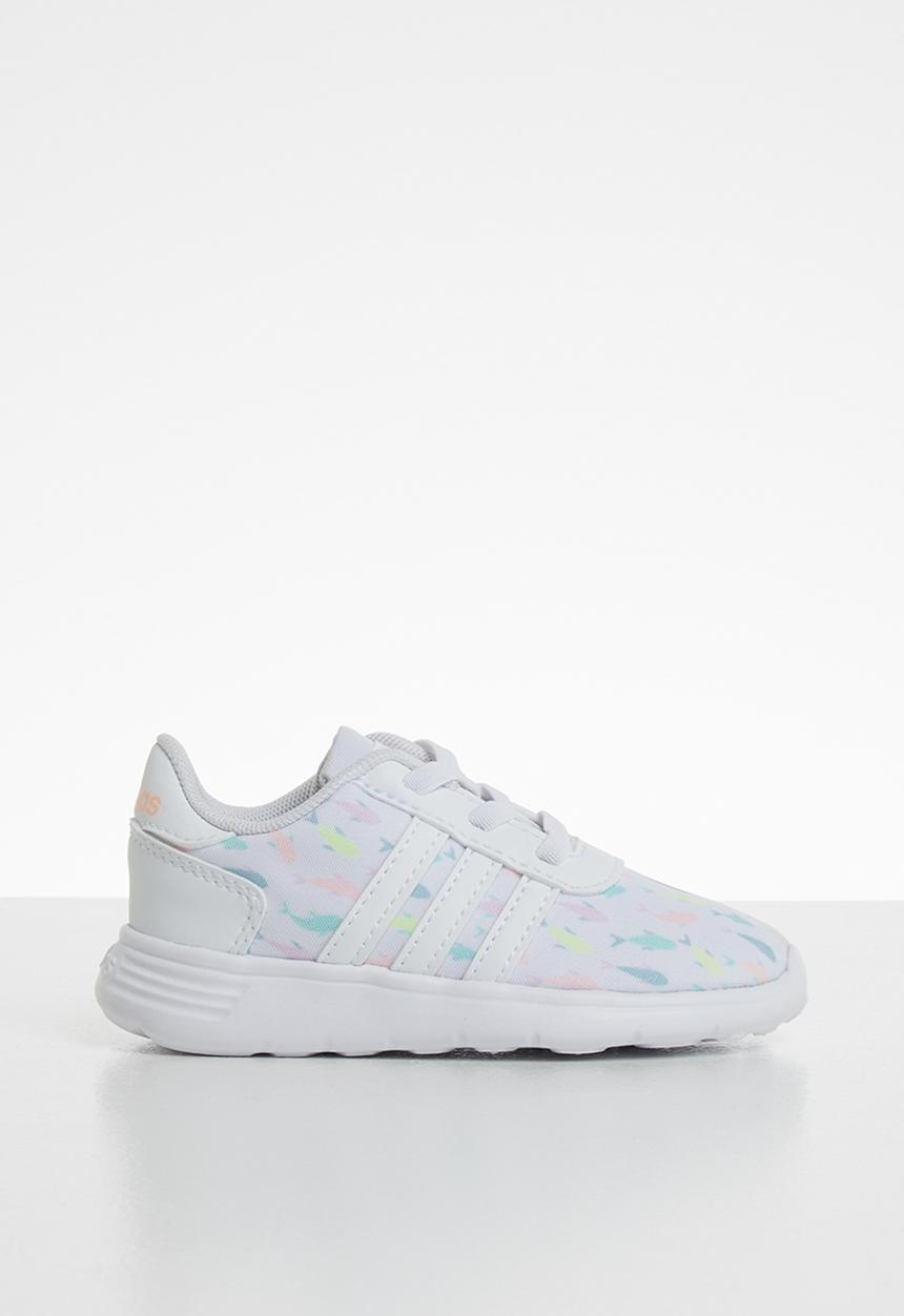 adidas Performance - Infants lite racer - white/orange