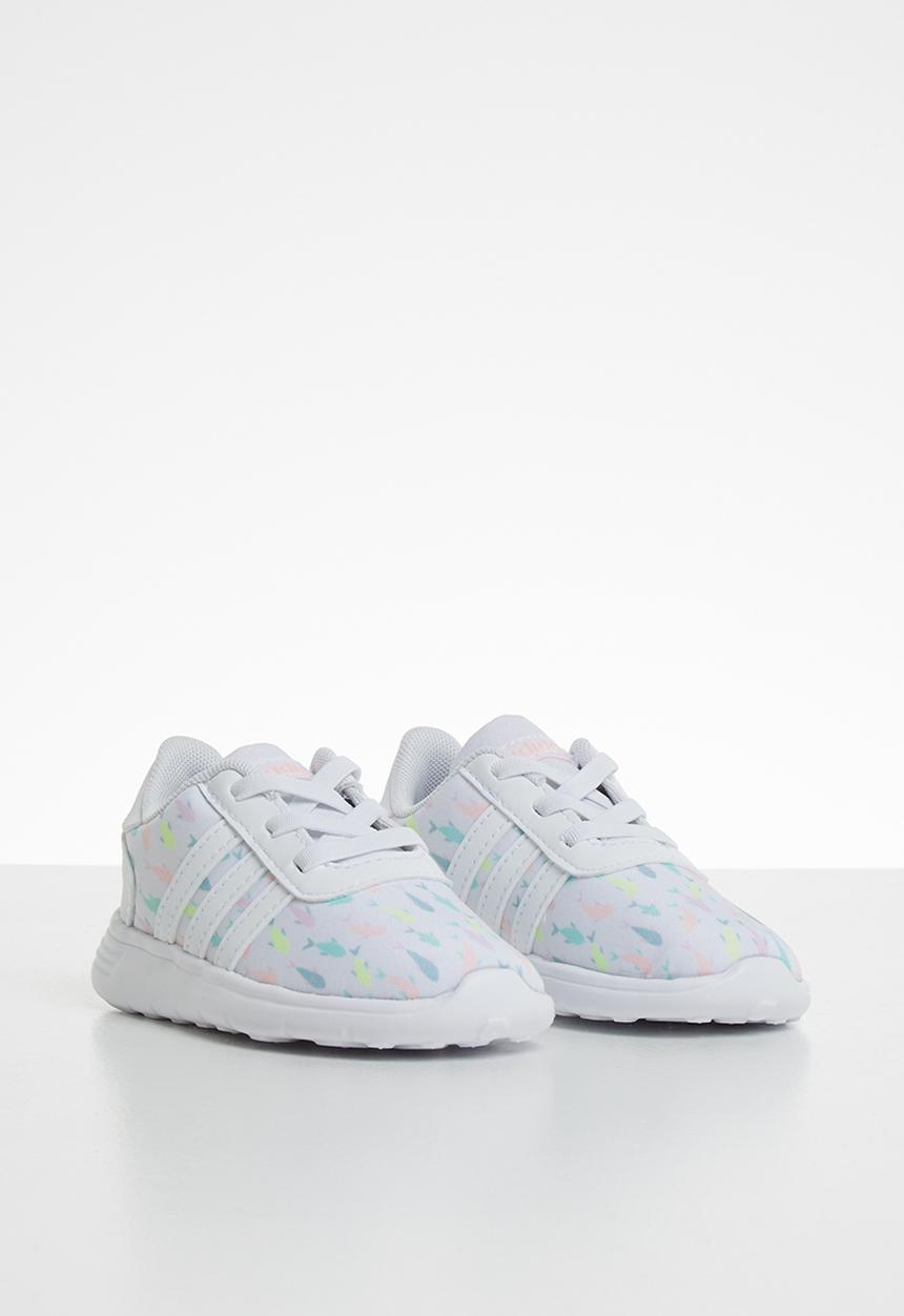 adidas Performance - Infants lite racer - white/orange