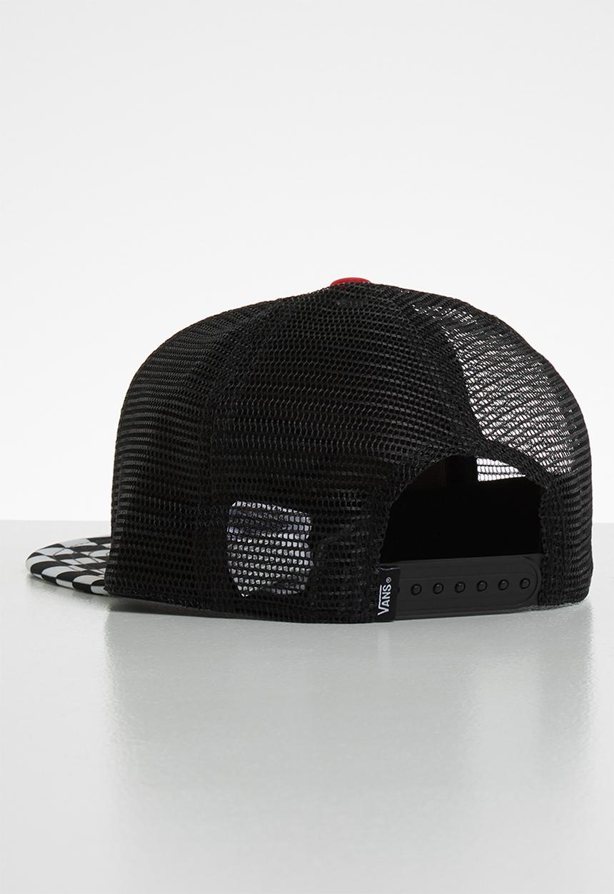 Vans - Classic patch trucker plus boys - racing red