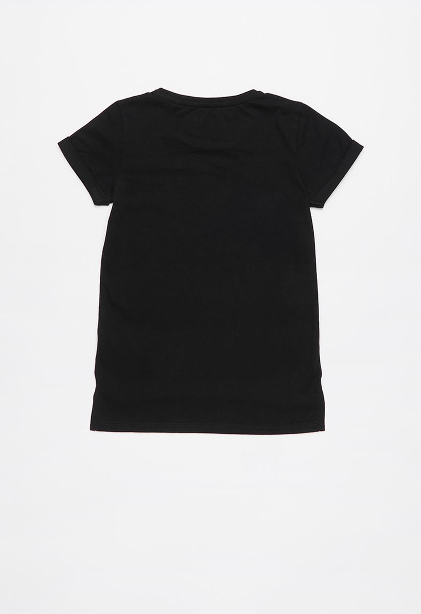 GUESS - Short sleeve guess ombre bling tee - black