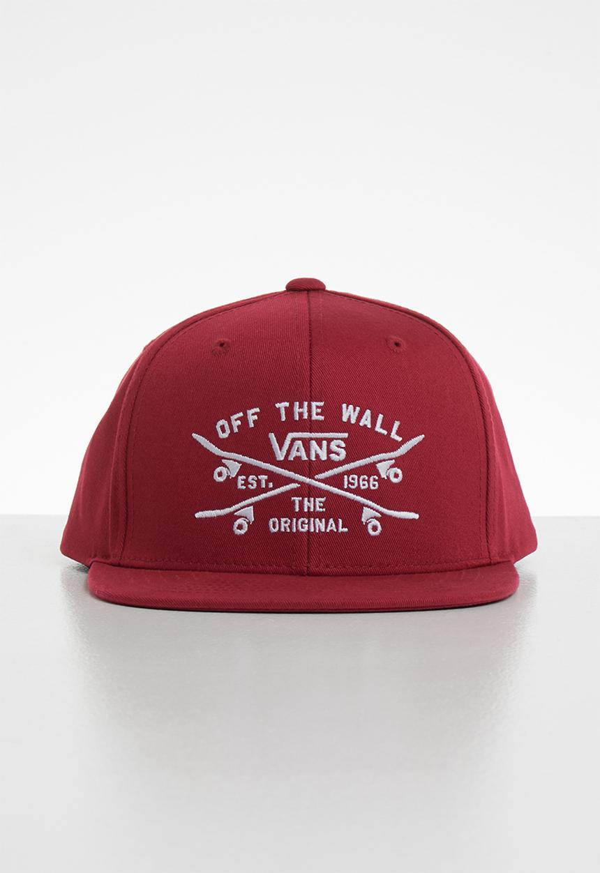 Vans - Skate lock up snapback boys - rhumba red