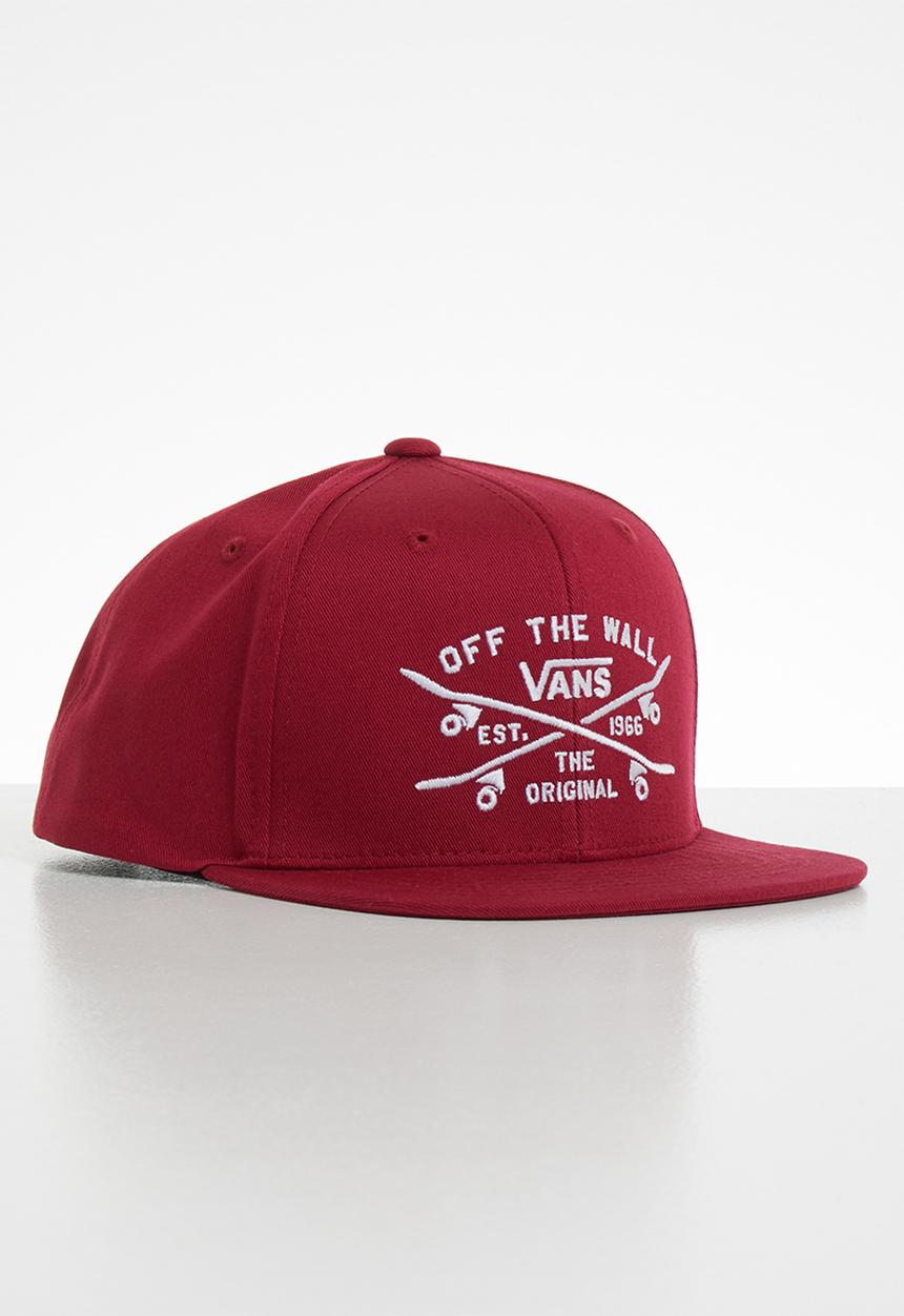 Vans - Skate lock up snapback boys - rhumba red