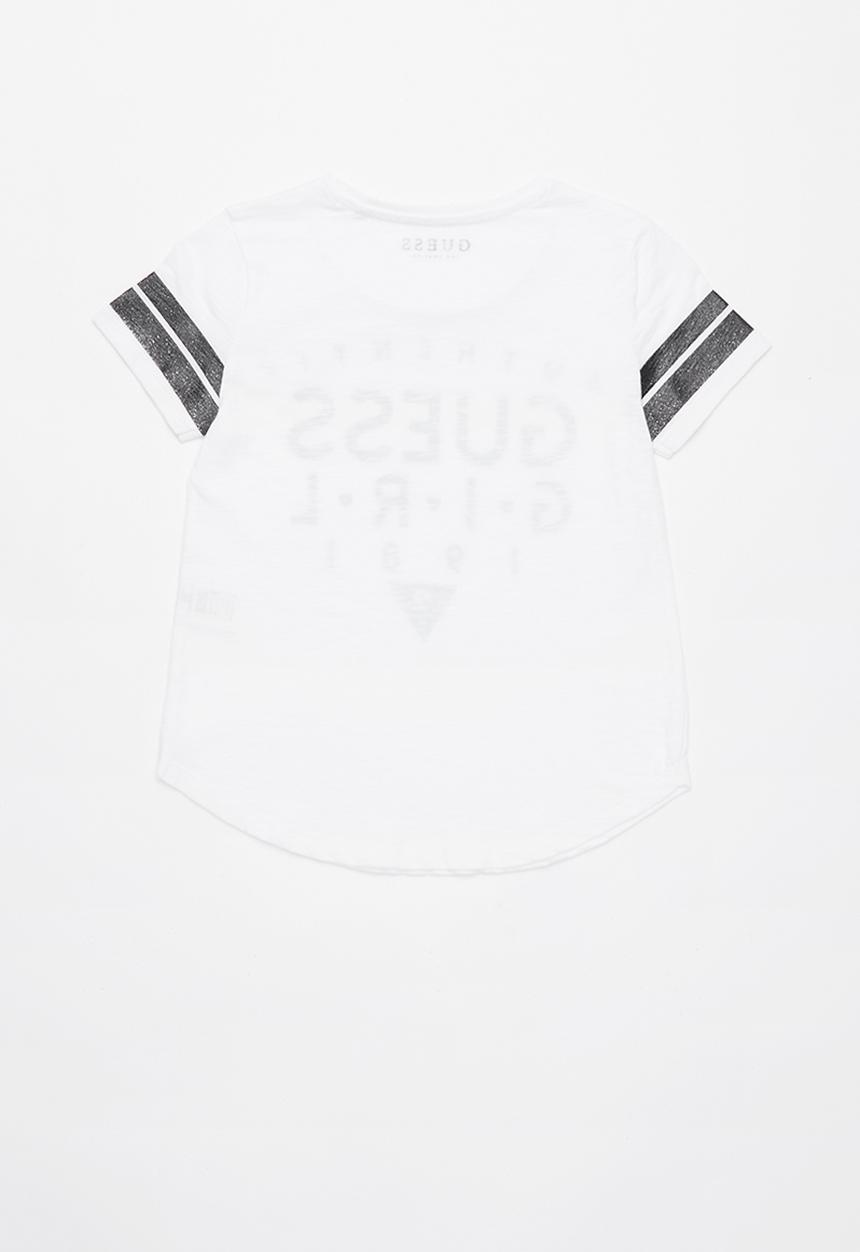 GUESS - Short sleeve guess girl tee - white