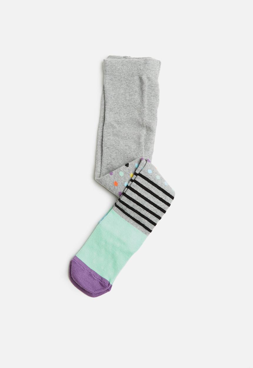 Happy Socks - Stripes & dots tights - multi