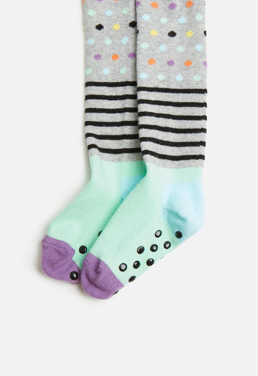 Happy Socks - Stripes & dots tights - multi