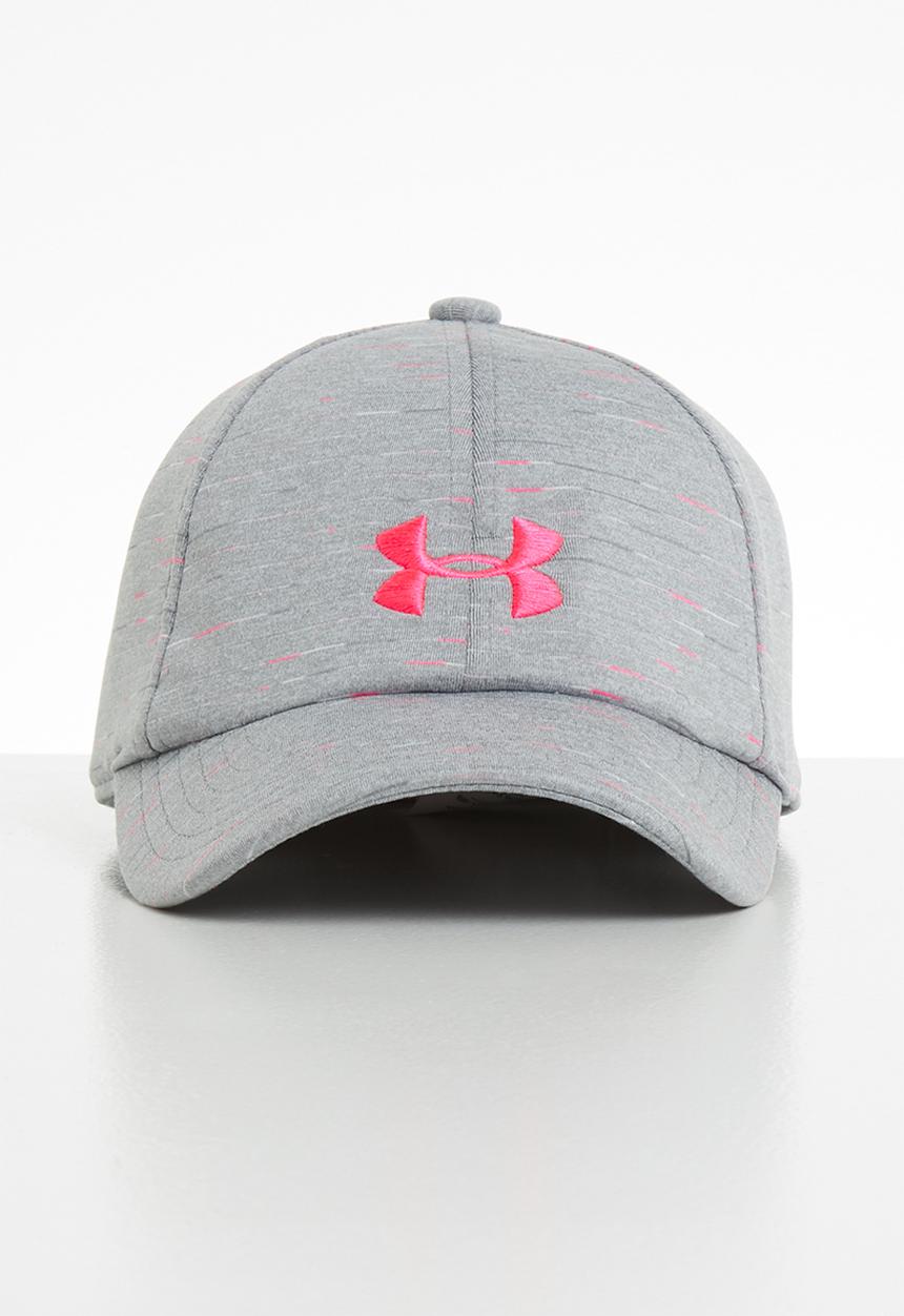 Under Armour - Girls space dye renegade cap - steel / mojo pink / mojo pink