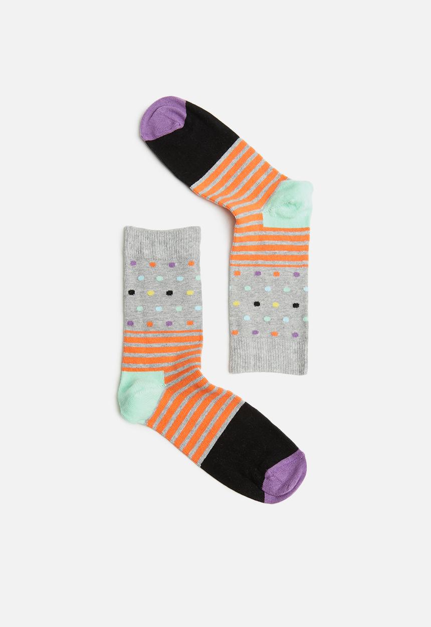 Happy Socks - Stripes & dot socks - multi 