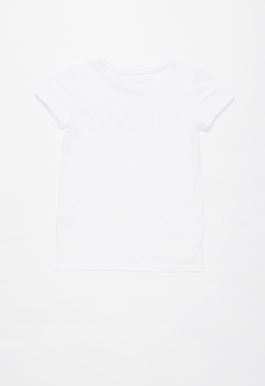 GUESS - Short sleeve guess ombre bling tee - white