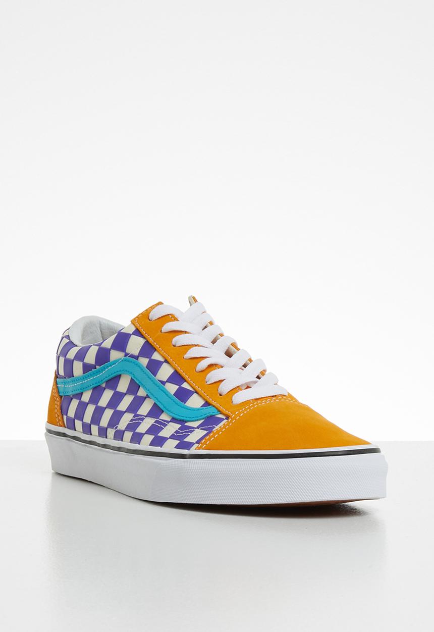 Vans - UA old skool - (thermochrome checker) purple/magenta