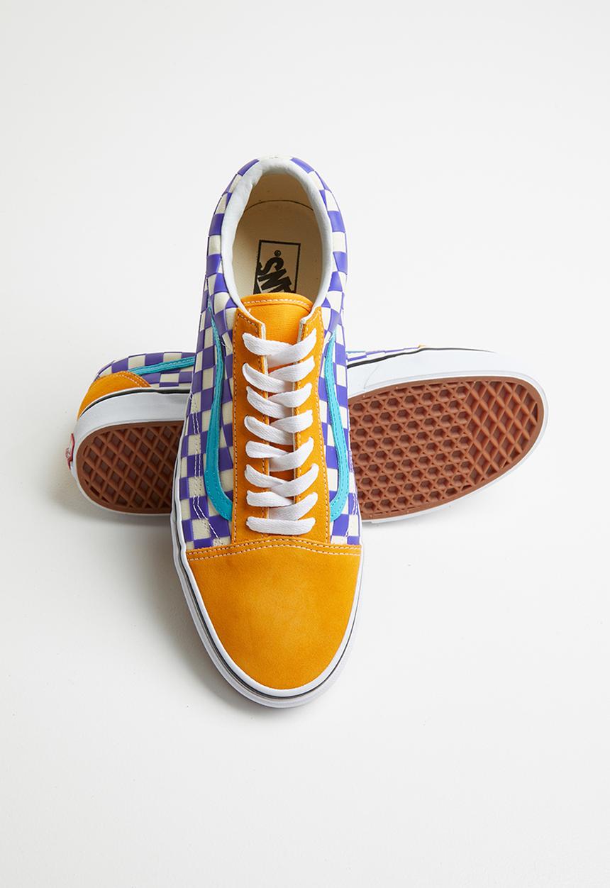 Vans - UA old skool - (thermochrome checker) purple/magenta