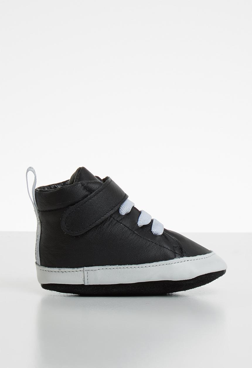 shooshoos - Space jamming high top sneaker - black & white 