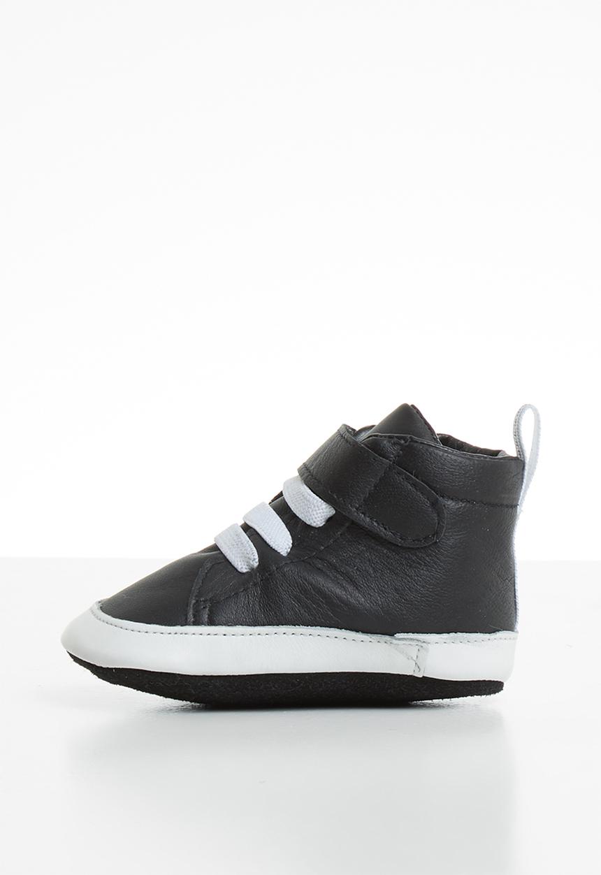 shooshoos - Space jamming high top sneaker - black & white 