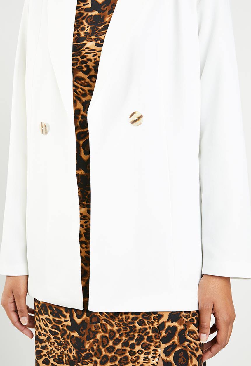 STYLE REPUBLIC - Oversized blazer - white
