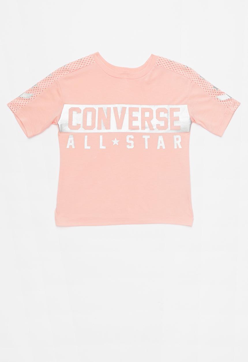 Converse - Reflective knit top - pink