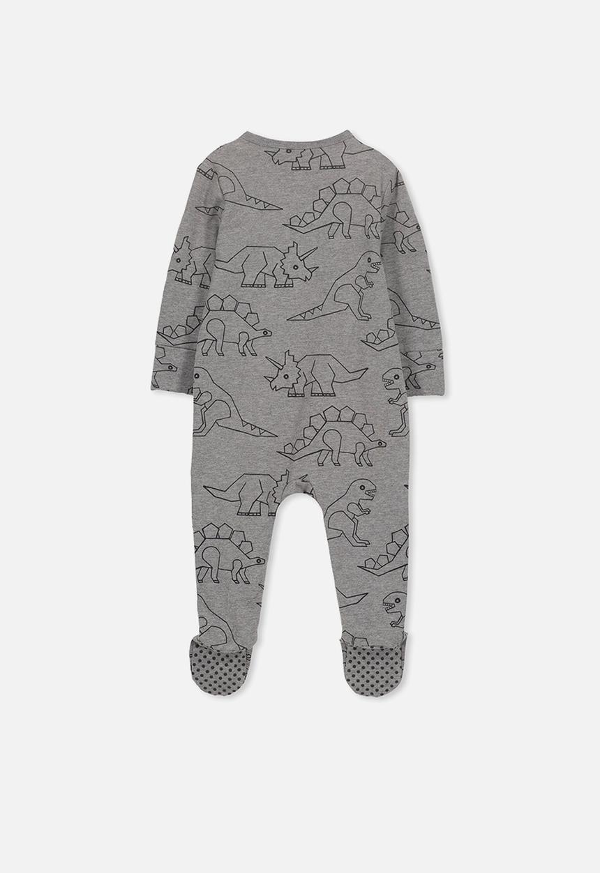 Cotton On - Mini zip through romper - charcoal