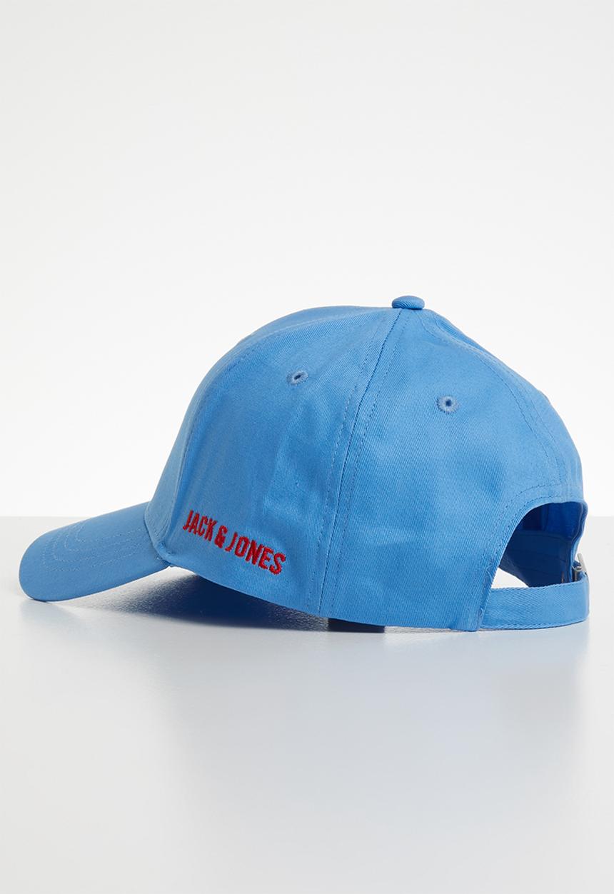 Jack & Jones - Basic logo baseball cap - blue