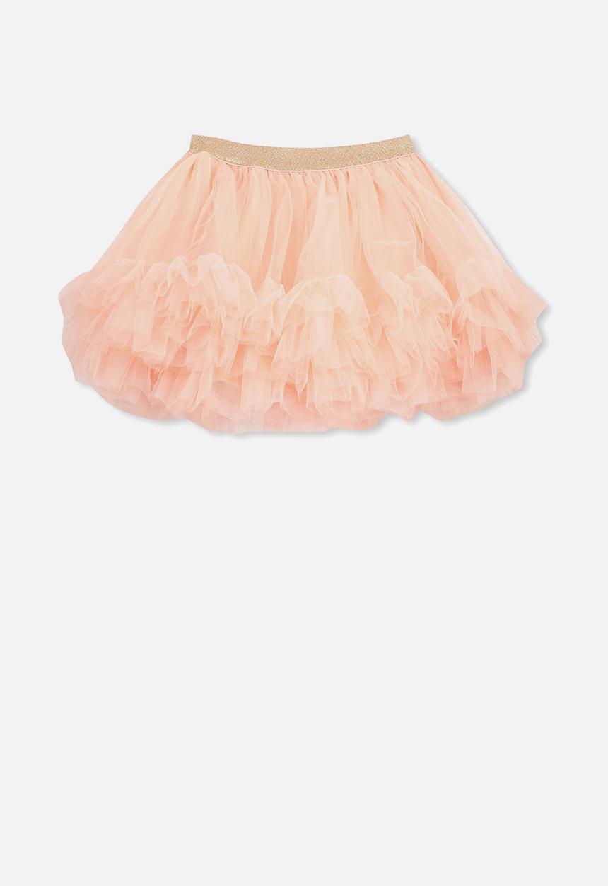 Cotton On - Trixiebelle tulle skirt - peach