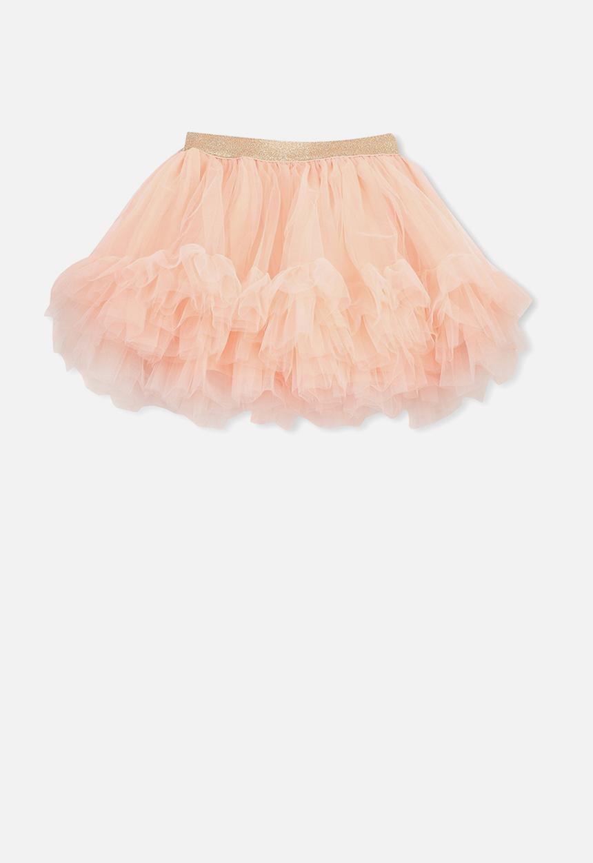 Cotton On - Trixiebelle tulle skirt - peach